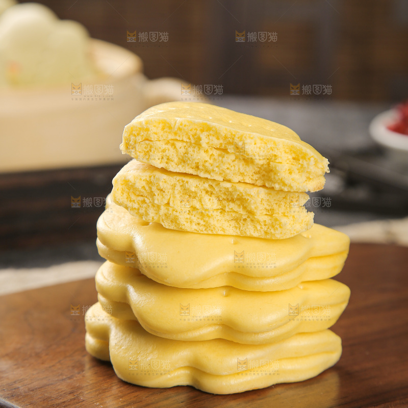 双色荷叶饼