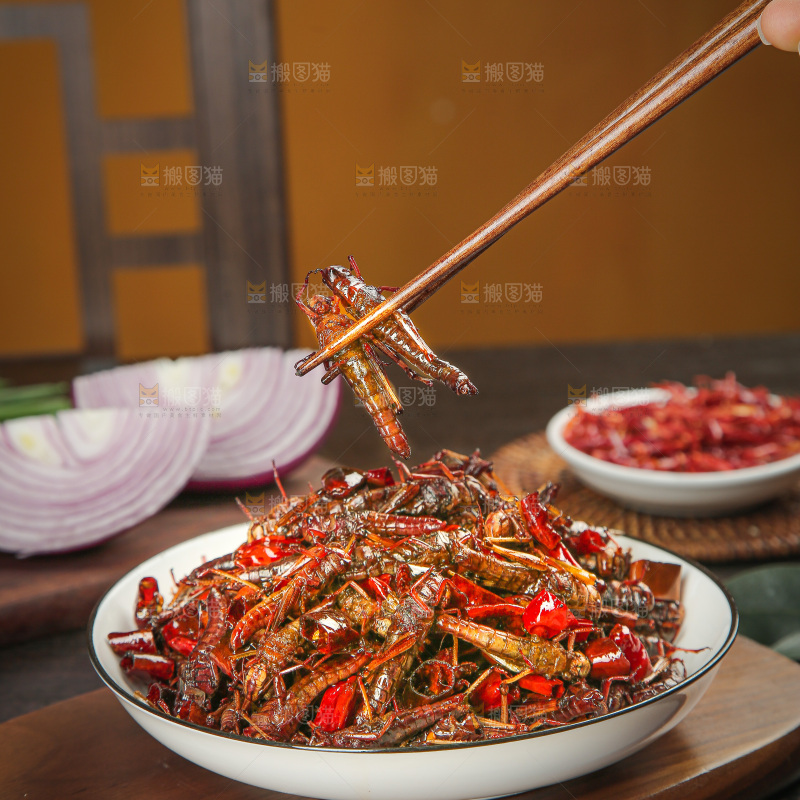 油炸蚂蚱