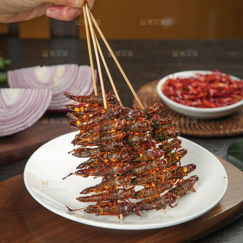 油炸蚂蚱