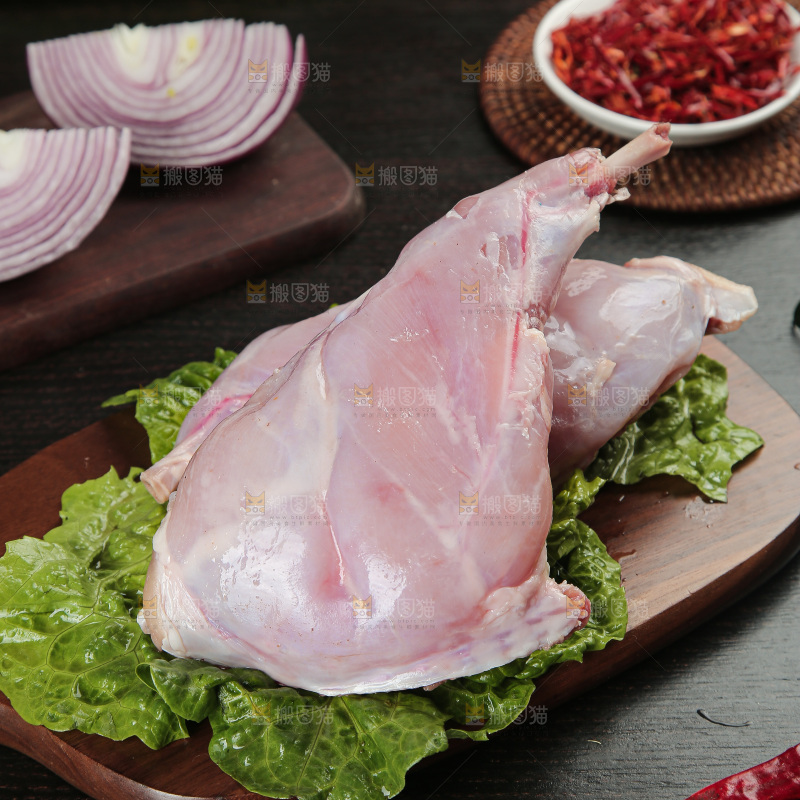 兔后腿