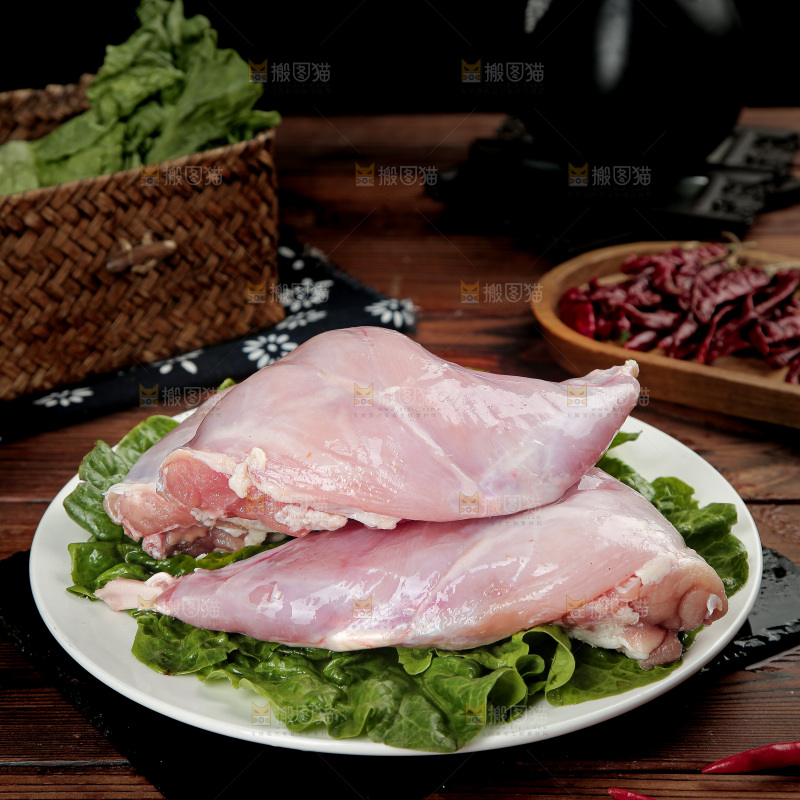 兔后腿