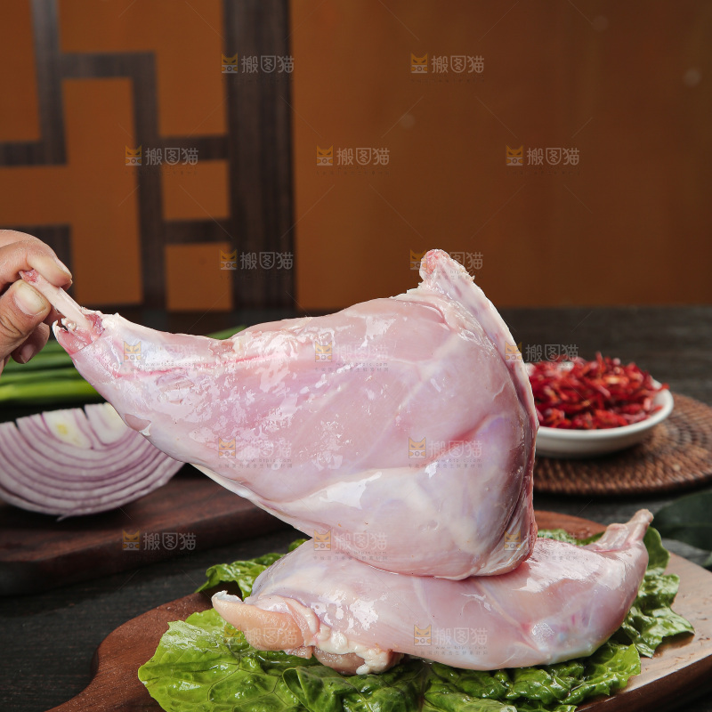 兔后腿