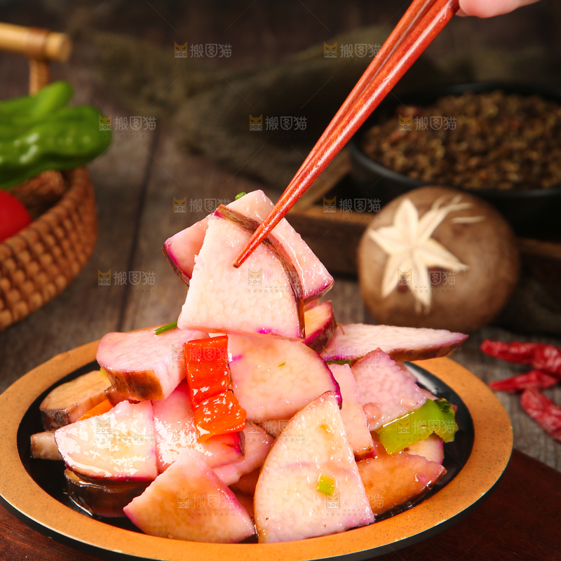 凉拌冰淇淋萝卜