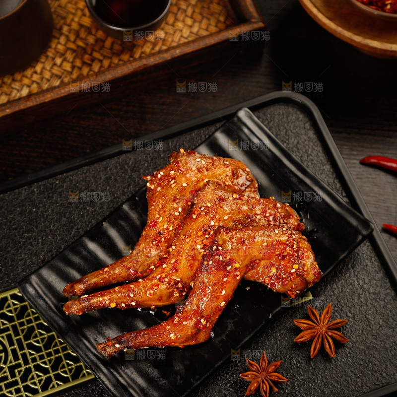 麻辣兔腿