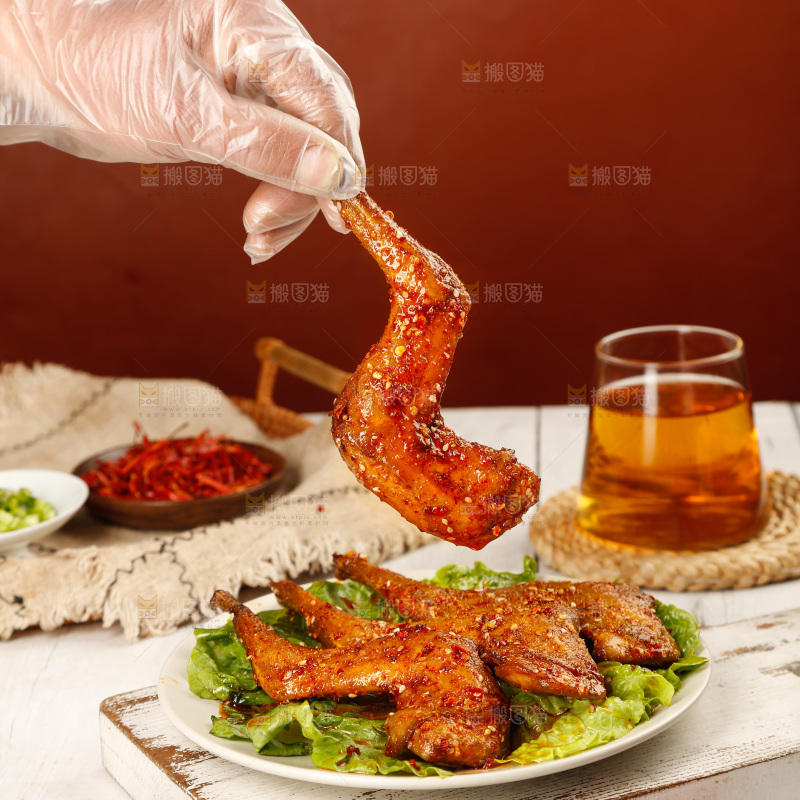 麻辣兔腿