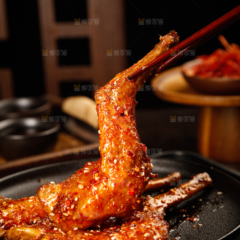 麻辣兔腿