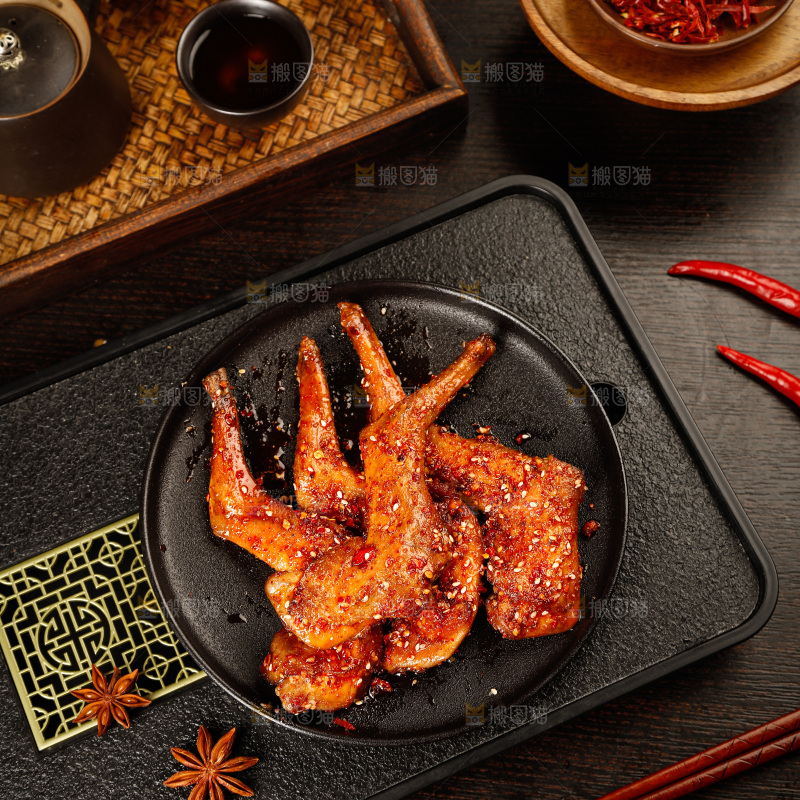 麻辣兔腿