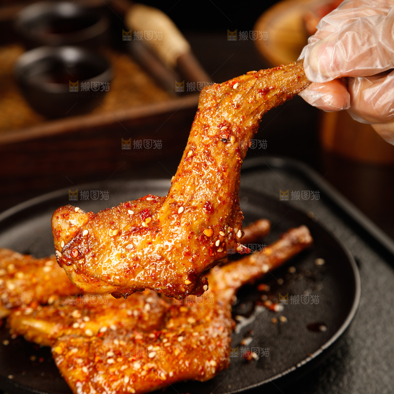 麻辣兔腿