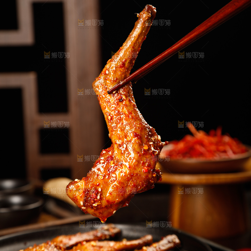 麻辣兔腿