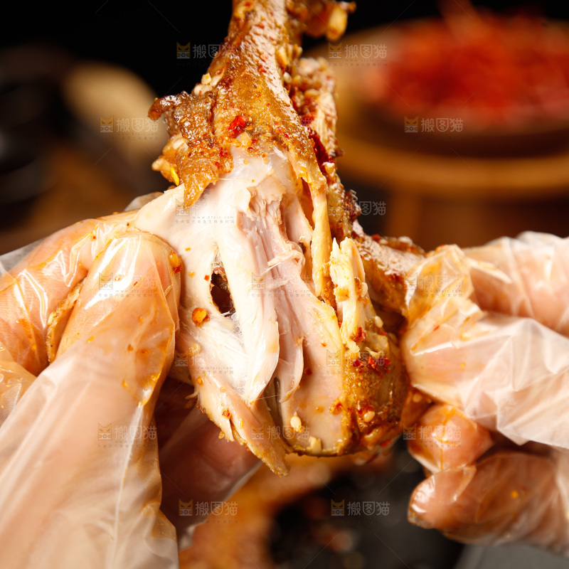 麻辣兔腿
