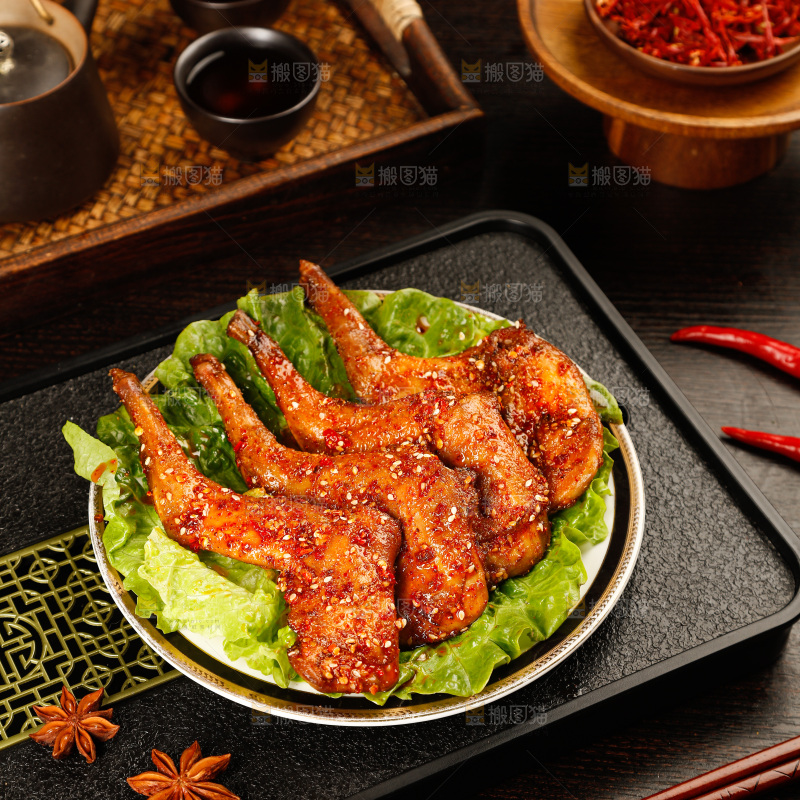 麻辣兔腿