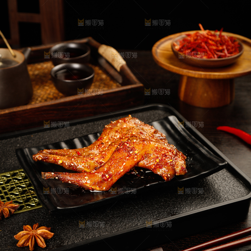 麻辣兔腿