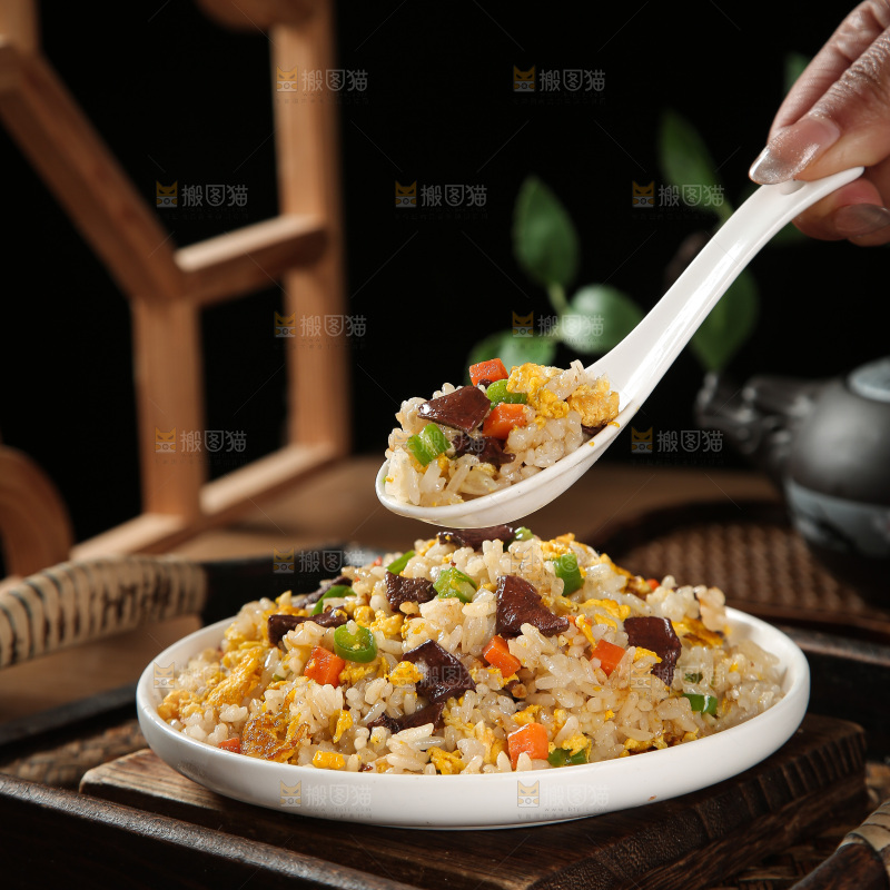 牛肝菌炒饭