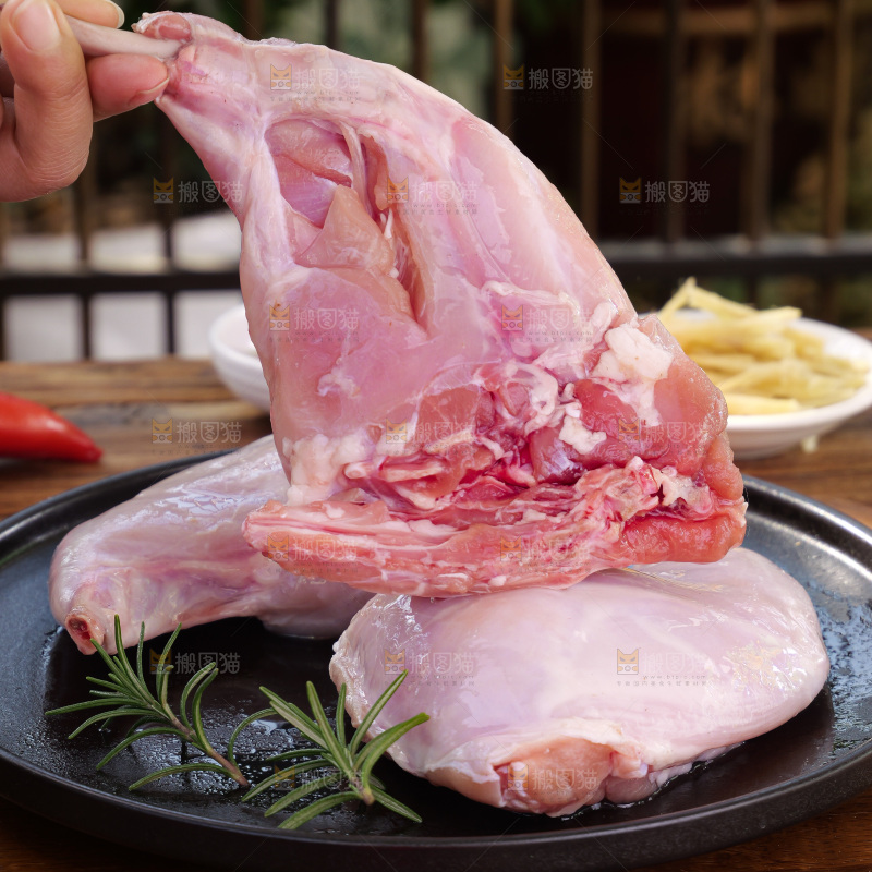 兔后腿