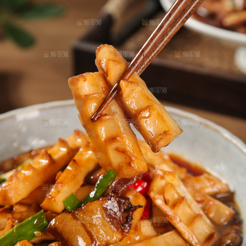 竹笋腊肉