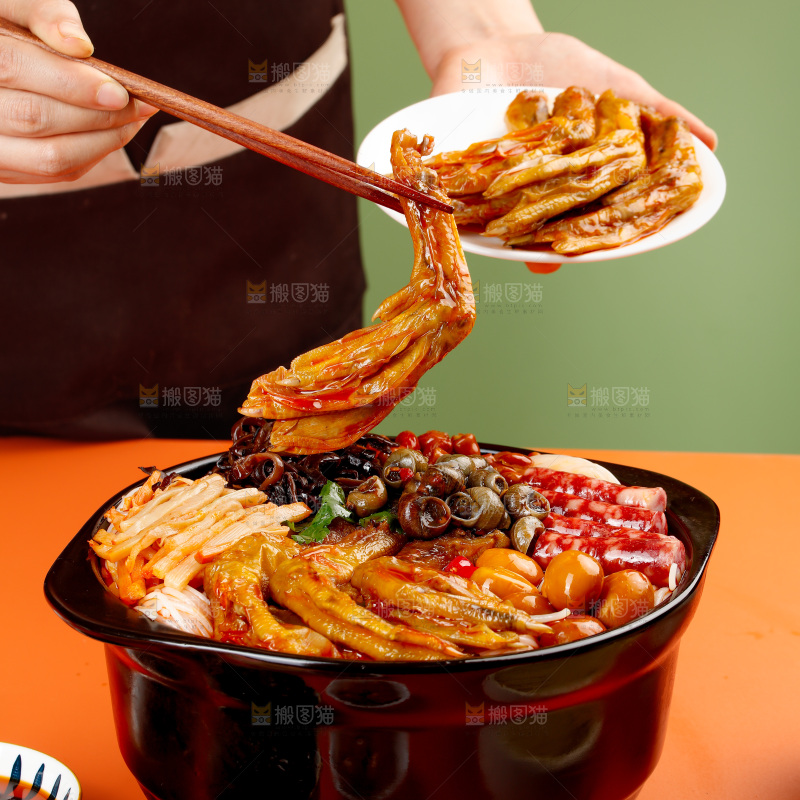 鸭脚煲