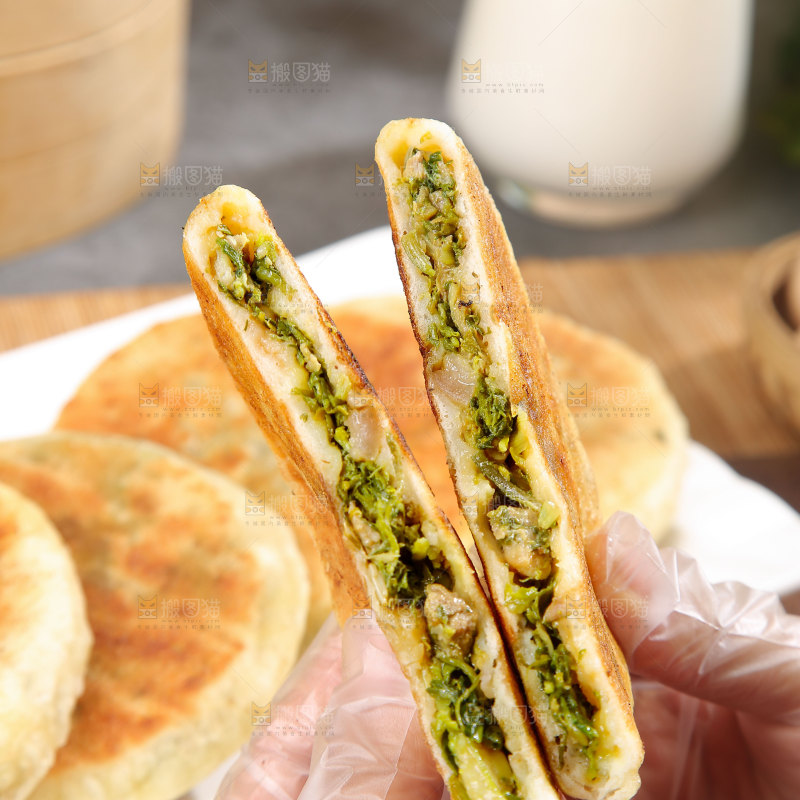 荠菜馅饼