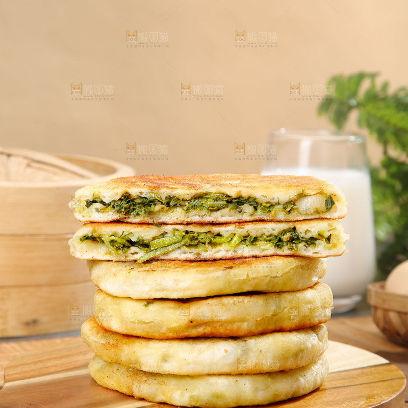 荠菜馅饼