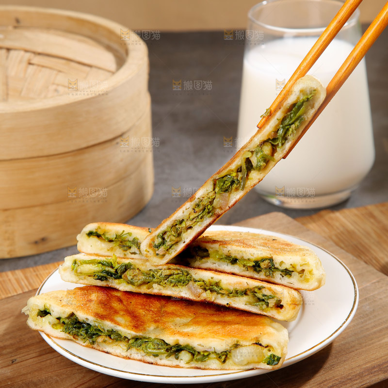 荠菜馅饼