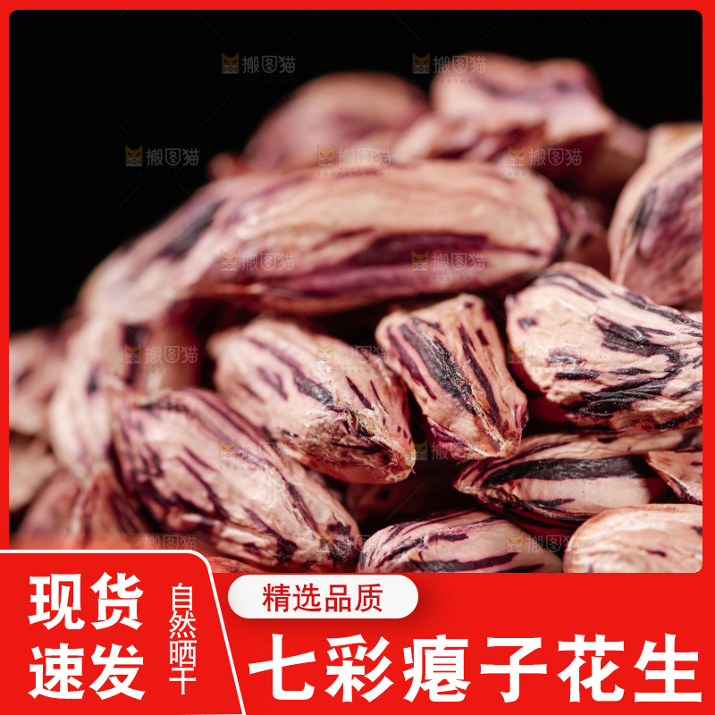 七彩瘪花生