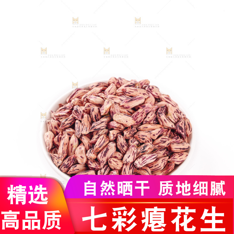 七彩瘪花生
