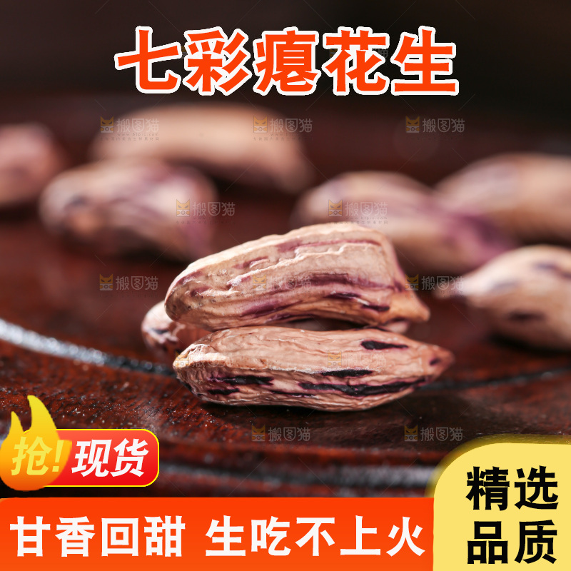 七彩瘪花生