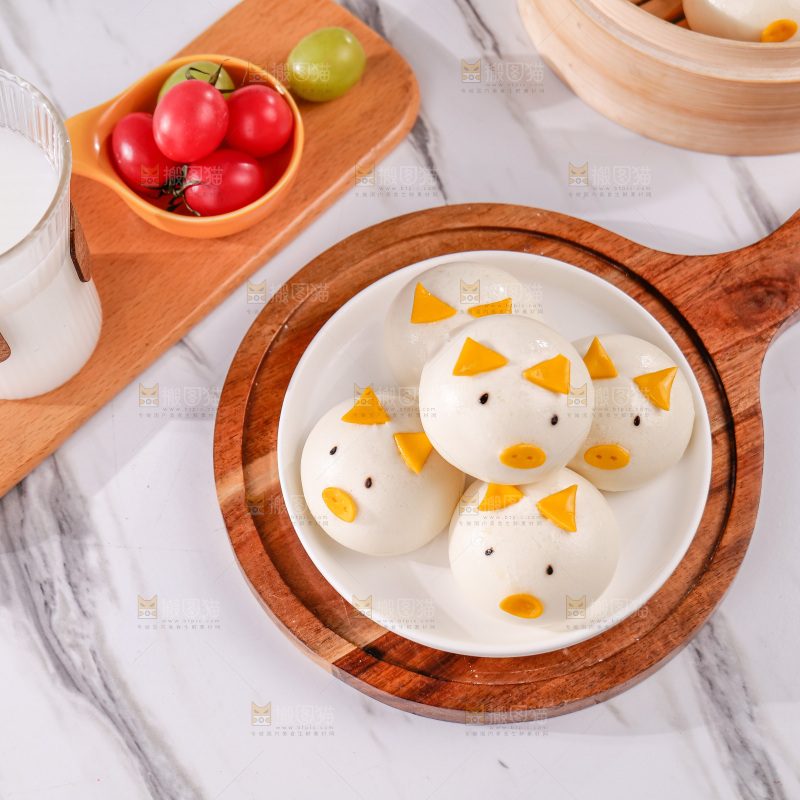 猪猪豆沙包