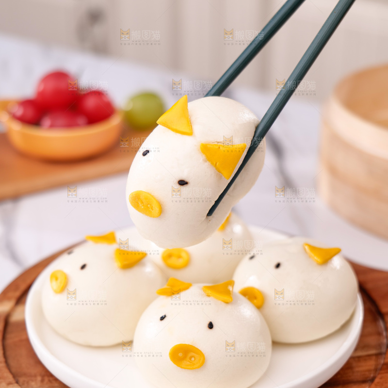 猪猪豆沙包