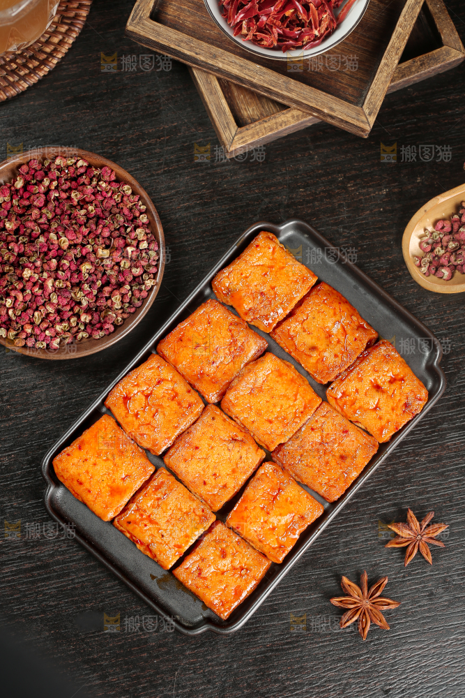 香辣豆干