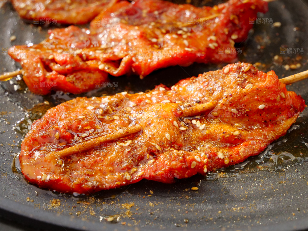 烤里脊肉串