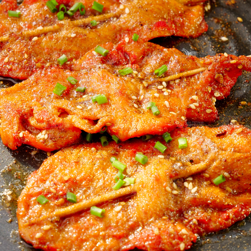 烤里脊肉串