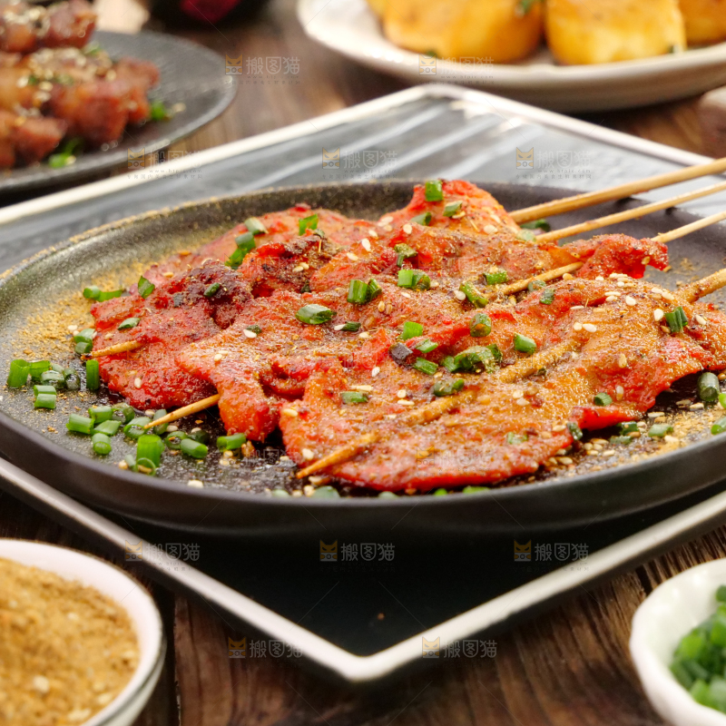 烤里脊肉串