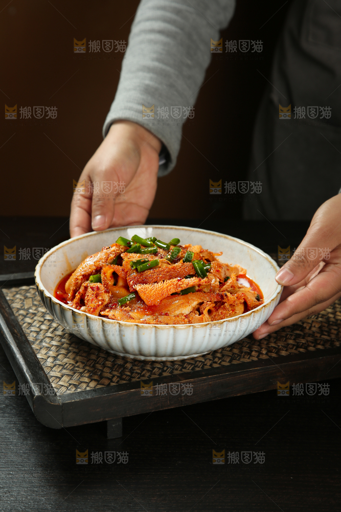 红油牛肚