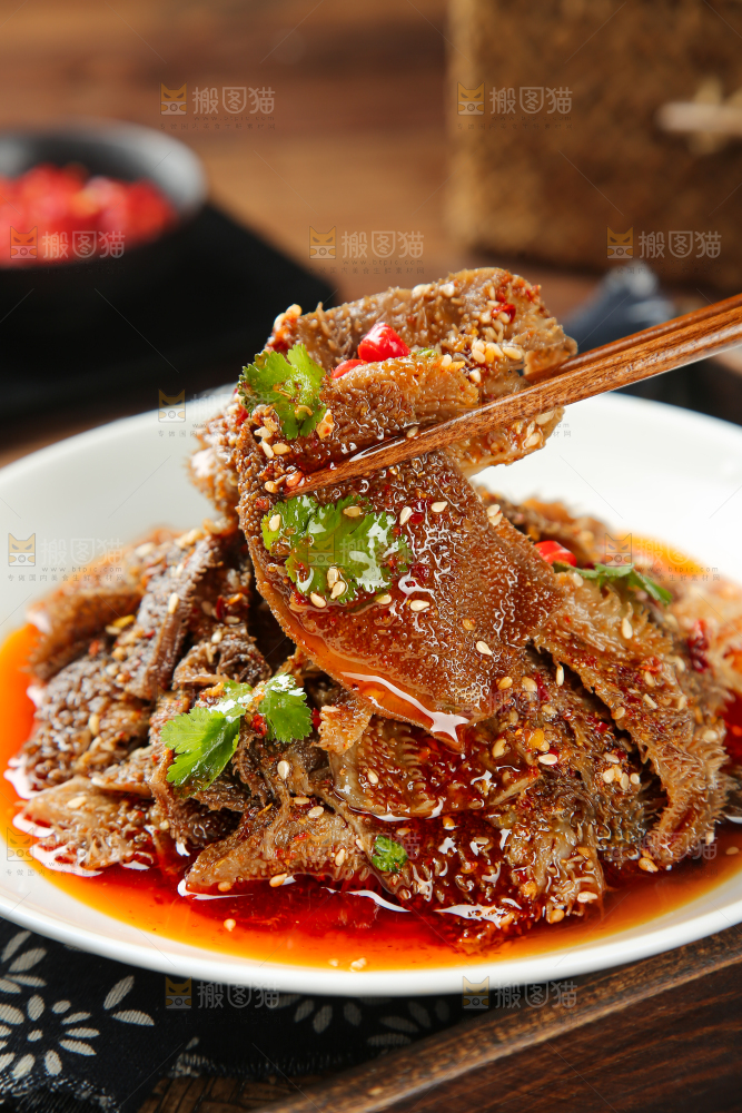 冷吃毛肚