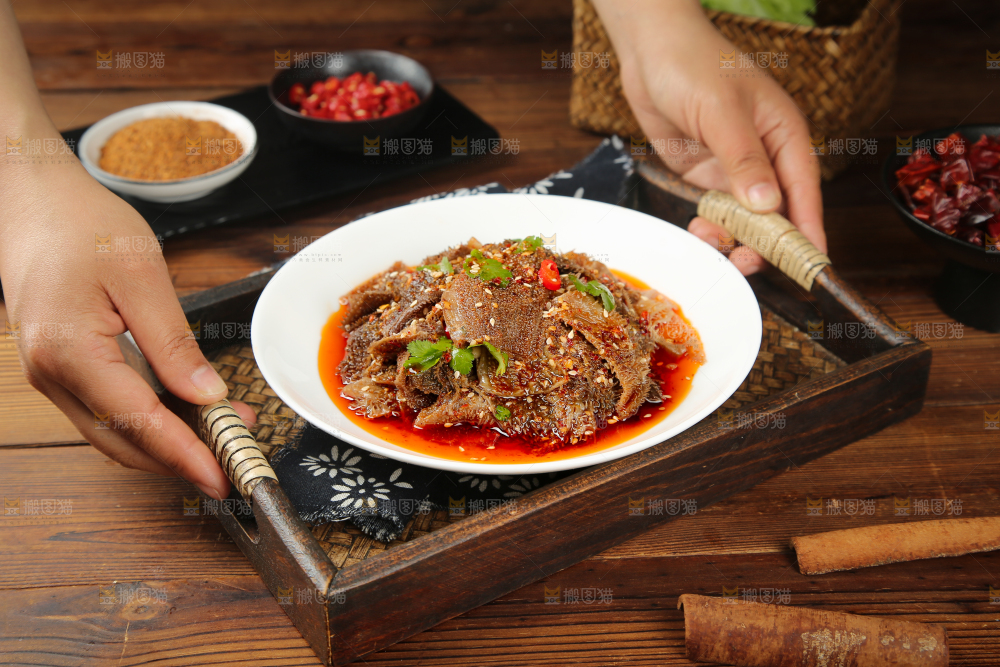 冷吃毛肚