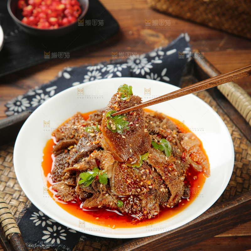 冷吃毛肚