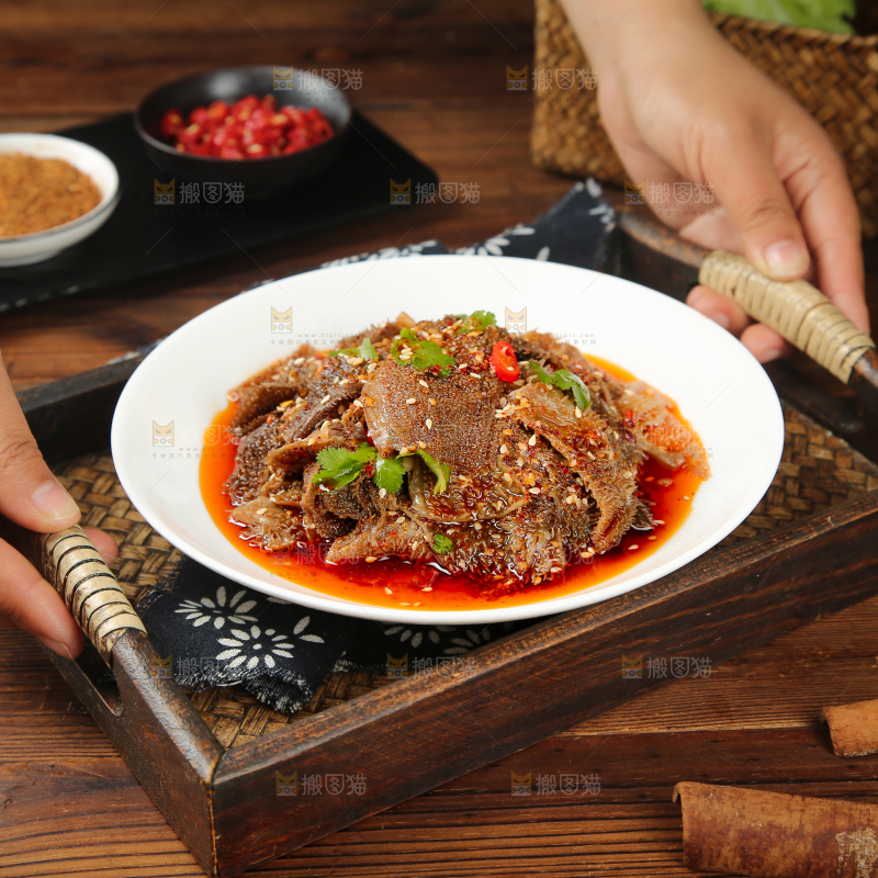 冷吃毛肚