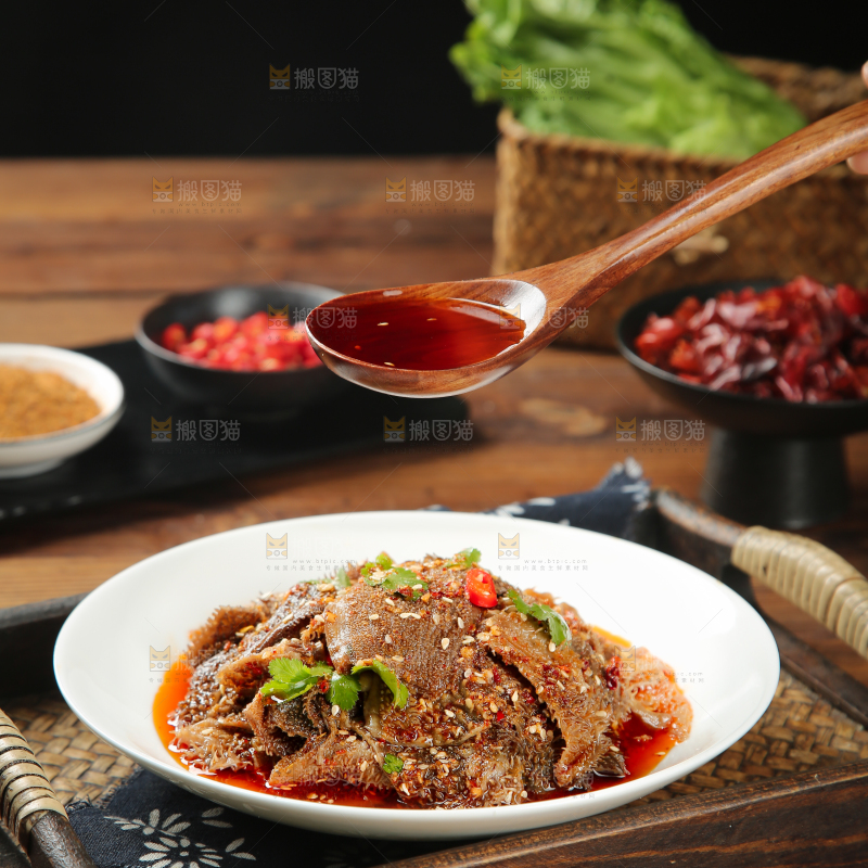 冷吃毛肚