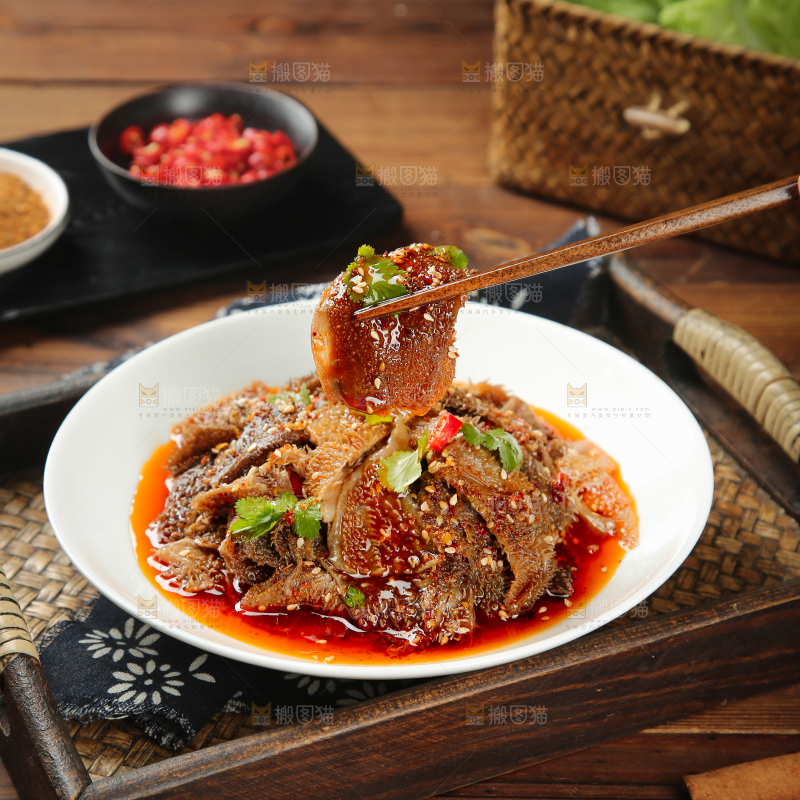 冷吃毛肚