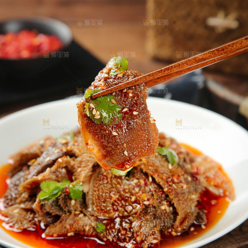 冷吃毛肚