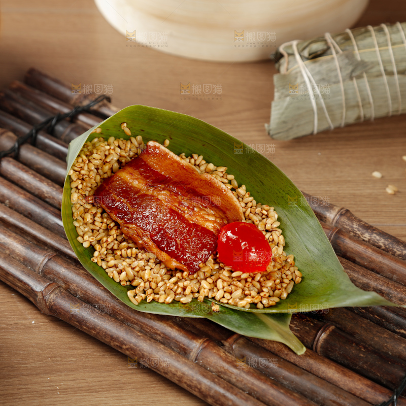 咸蛋黄肉粽