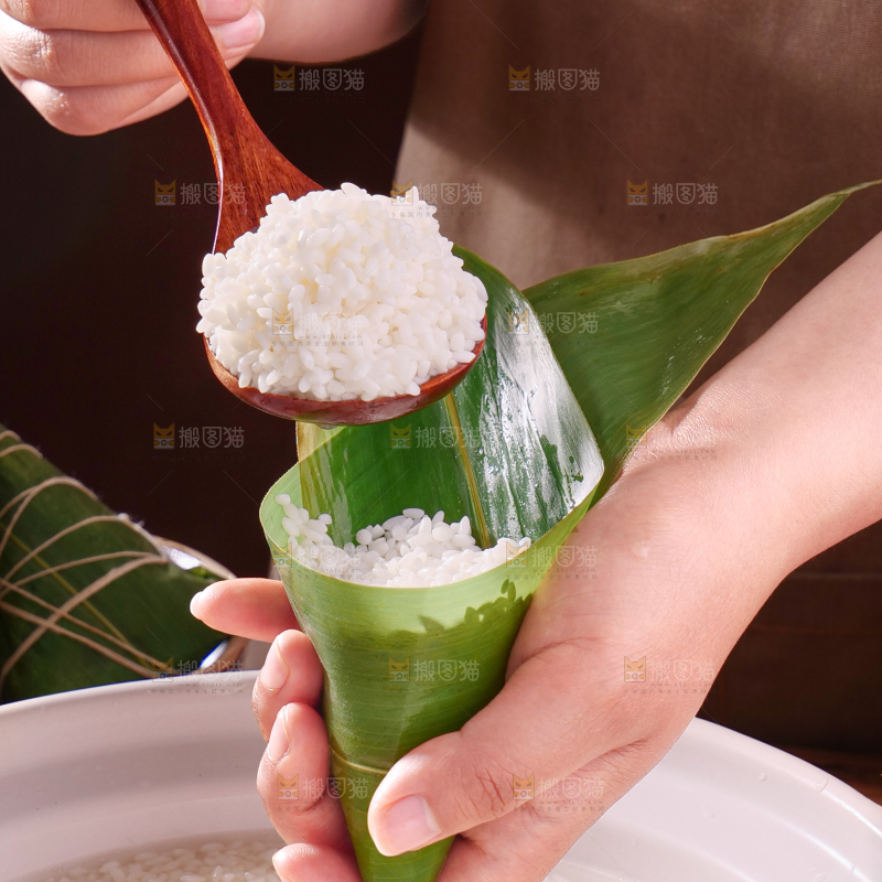 咸蛋黄肉粽