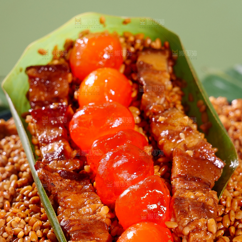 咸蛋黄肉粽