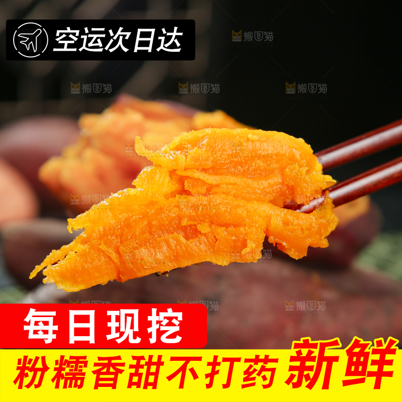 红心蜜薯