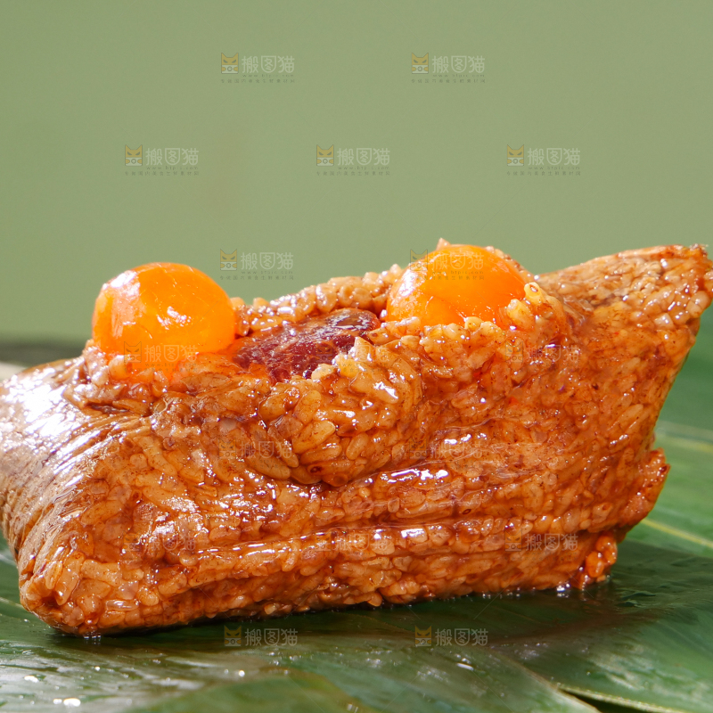 咸蛋黄肉粽