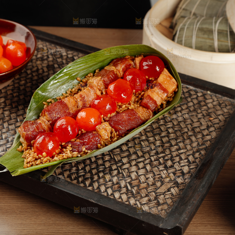咸蛋黄肉粽