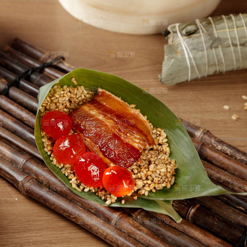 咸蛋黄肉粽