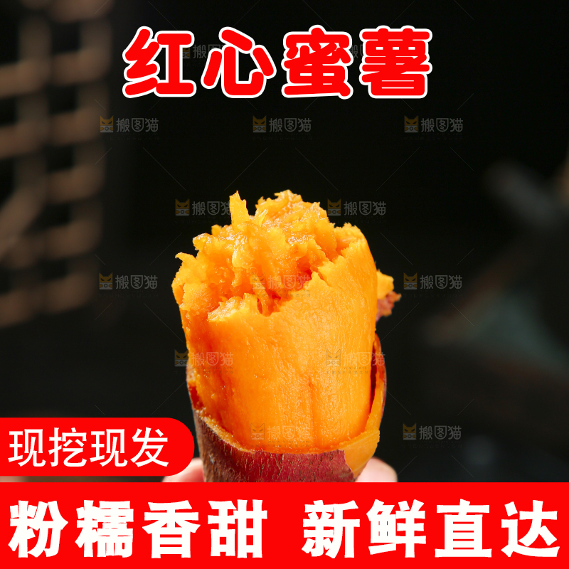 红心蜜薯