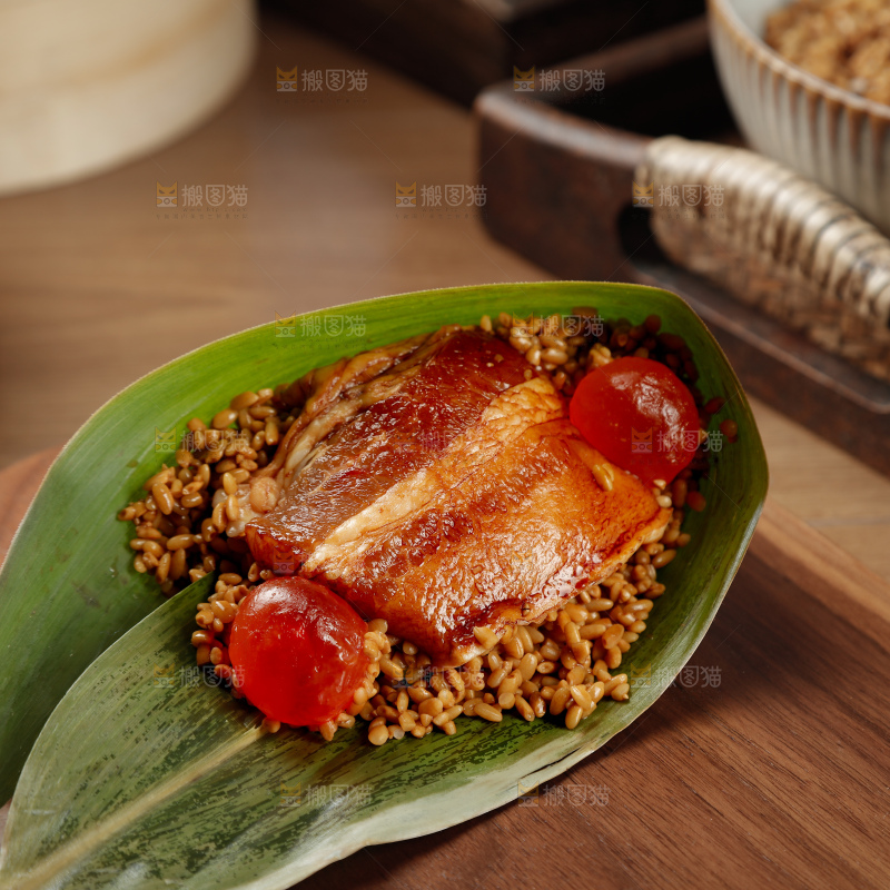 咸蛋黄肉粽