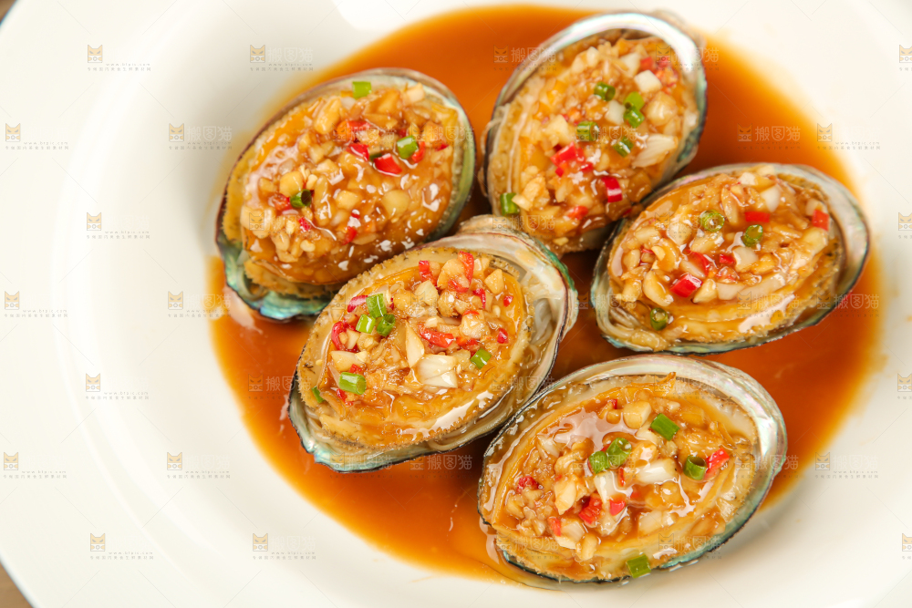 蒜蓉粉丝蒸鲍鱼